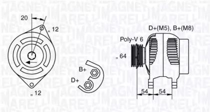 MAGNETI MARELLI 063321813010