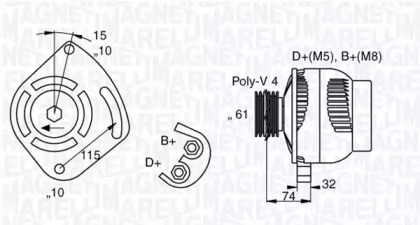 MAGNETI MARELLI 063321863010