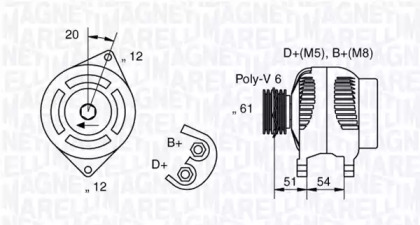 MAGNETI MARELLI 063321862010