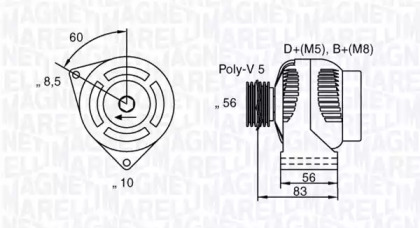 MAGNETI MARELLI 063341740010