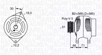 MAGNETI MARELLI 063534150120