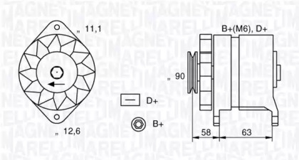 MAGNETI MARELLI 063321019010