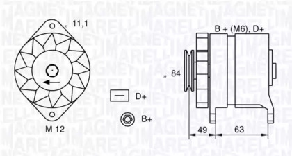 MAGNETI MARELLI 063321044010