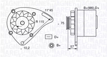 MAGNETI MARELLI 063321067010