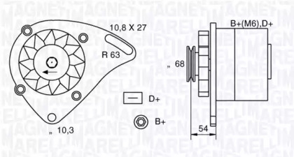 MAGNETI MARELLI 063321165010