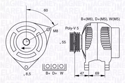 MAGNETI MARELLI 063341351010