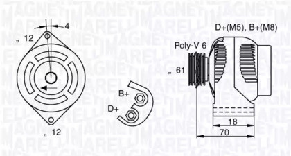 MAGNETI MARELLI 063730029010