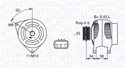 MAGNETI MARELLI 063377432010