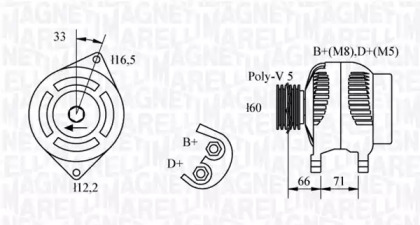 MAGNETI MARELLI 063321328010