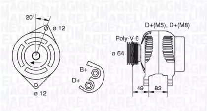 MAGNETI MARELLI 063321854010