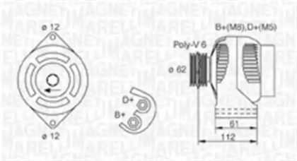 MAGNETI MARELLI 063730006010