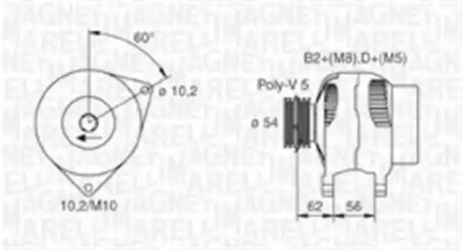 MAGNETI MARELLI 063730020010