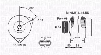 MAGNETI MARELLI 063731812010