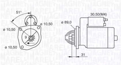 MAGNETI MARELLI 063522310050