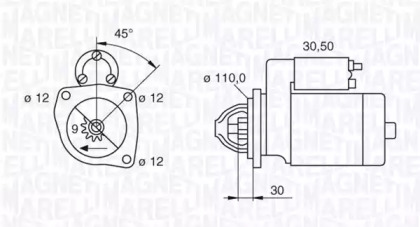 MAGNETI MARELLI 063522310110