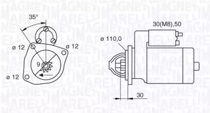 MAGNETI MARELLI 063522187030