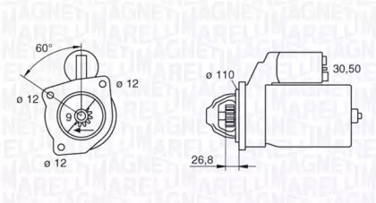 MAGNETI MARELLI 063216831010