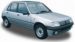 PEUGEOT 205 I (741A/C) 1.7 Diesel