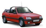 PEUGEOT 205 I Кабриолет (741B, 20D) 1.4 CJ