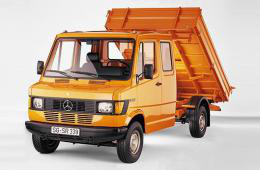 MERCEDES-BENZ T1 c бортовой платформой/ходовая часть (602) 308 D 2.3