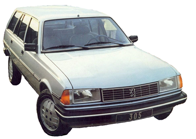 PEUGEOT 305 I Break (581D) 1.5