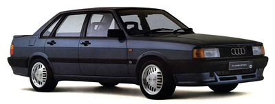 AUDI 80 (81, 85, B2) 1.6 TD