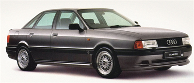 AUDI 80 (89, 89Q, 8A, B3) 1.9 D