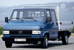 FIAT DUCATO c бортовой платформой/ходовая часть (280_) 1.9 D