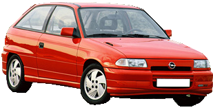 OPEL ASTRA F CLASSIC Наклонная задняя часть 1.4 i